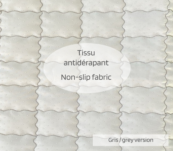 Sofa throw connected to the earth for earthing or grounding. Ground connected couch cover 50 x 70 cm (35 x 27 inch)