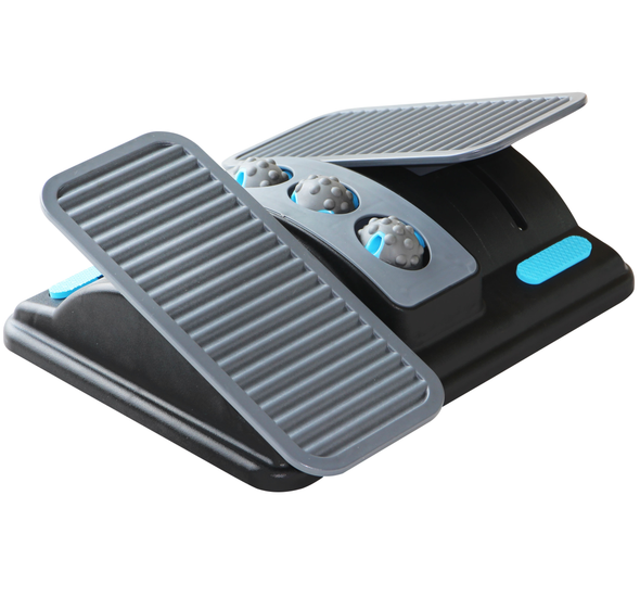 Repose pied multifonction, posture, massage et étirement