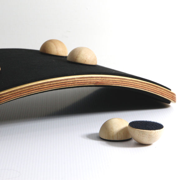 Etirement du dos professionnel / Dispositif en bois avec balles