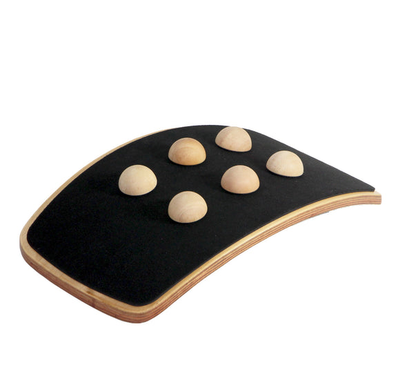 Etirement du dos professionnel / Dispositif en bois avec balles